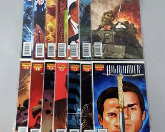 Dynamite Comics 2006 Highlander #0A Christopher Lambert Photo Cover, #0B Variant, #1-12 Complete, Variants
