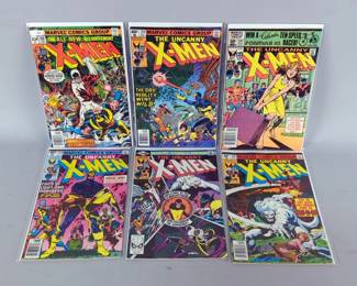 Marvel Comics Uncanny X-Men #109,128,136,139,140,151 1st Weapon Alpha, Kitty Pryde Joins, Wendigo