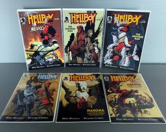 Hellboy Comic Books, Hellboy: The Crooked Man, #1-3, Hellboy: Makoma, #1-2, And Hellboy In Mexico, #1
