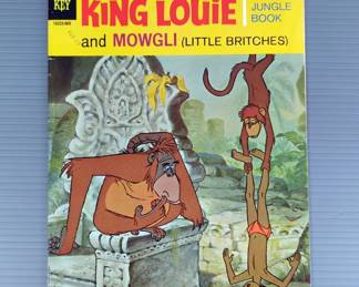 Gold Key Walt Disney King Louie And Mowgli Jungle Book #1