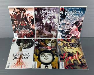 Dark Horse Comics The Umbrella Academy #1 2 3 4 5 6
