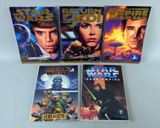 Star Wars Special Edition Trilogy, Dark Empire, Jedi vs Sith Trade Paperbacks