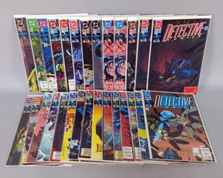 DC Detective Comics #634-667, Some Duplicates, 28 Total Comics Batman