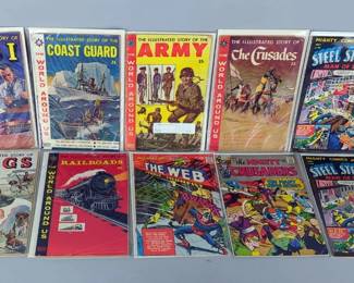 llustrated Stories Of.., Mighty Comics Steel Sterling, 9 Total