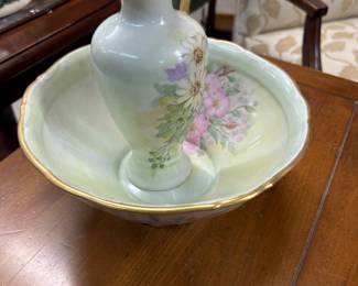 Miniature bowl and pitcher set