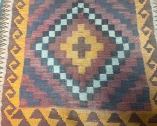 Flat weave rug