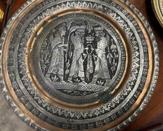 Egyptian motif tray
