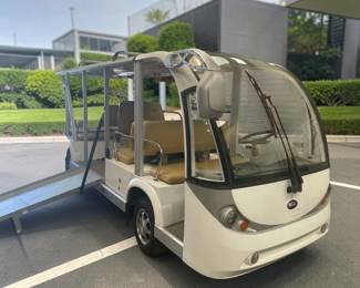 2019 MotoEV Electro Transit Buddy 11-Passenger ADA Electric Shuttle ONLY 94 HOURS!!!!!!!