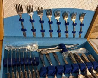 Silver plate set