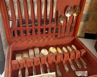Silver plate set