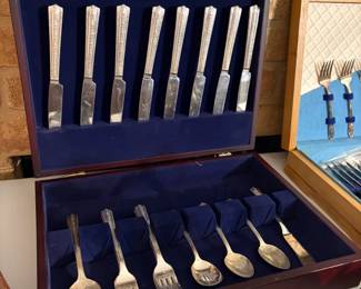 Silver plate set