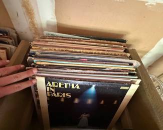 Old records! Aretha!!!
