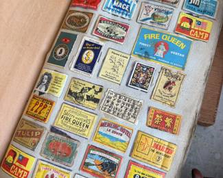 Vintage matchbooks