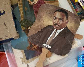 Vintage church fans