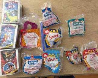 Massive Disney and other McDonalds Happy Meal Toy Collection