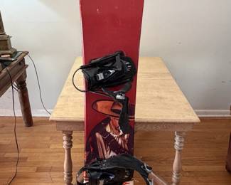 Ride snowboard and bindings