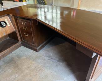 Executive writing desk w/ phone system