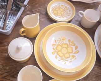 Vintage tableware