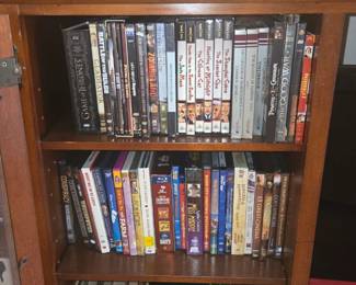 Many many books and bookcases