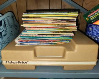 1980's Fisher Price record player