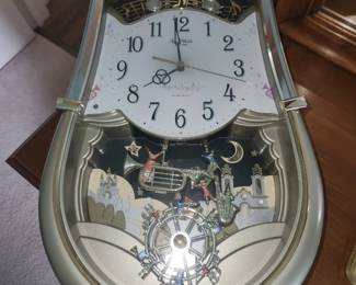 Small World musical wall clock
