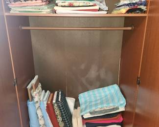 Assorted sizes and patterned fabrics