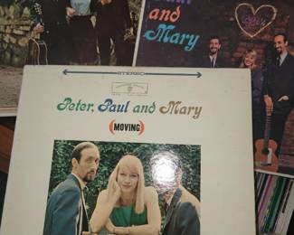 Assorted vinyl records
