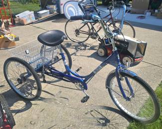 Sun 3 Wheel Bike "Like New Only Used 2 Times!"
