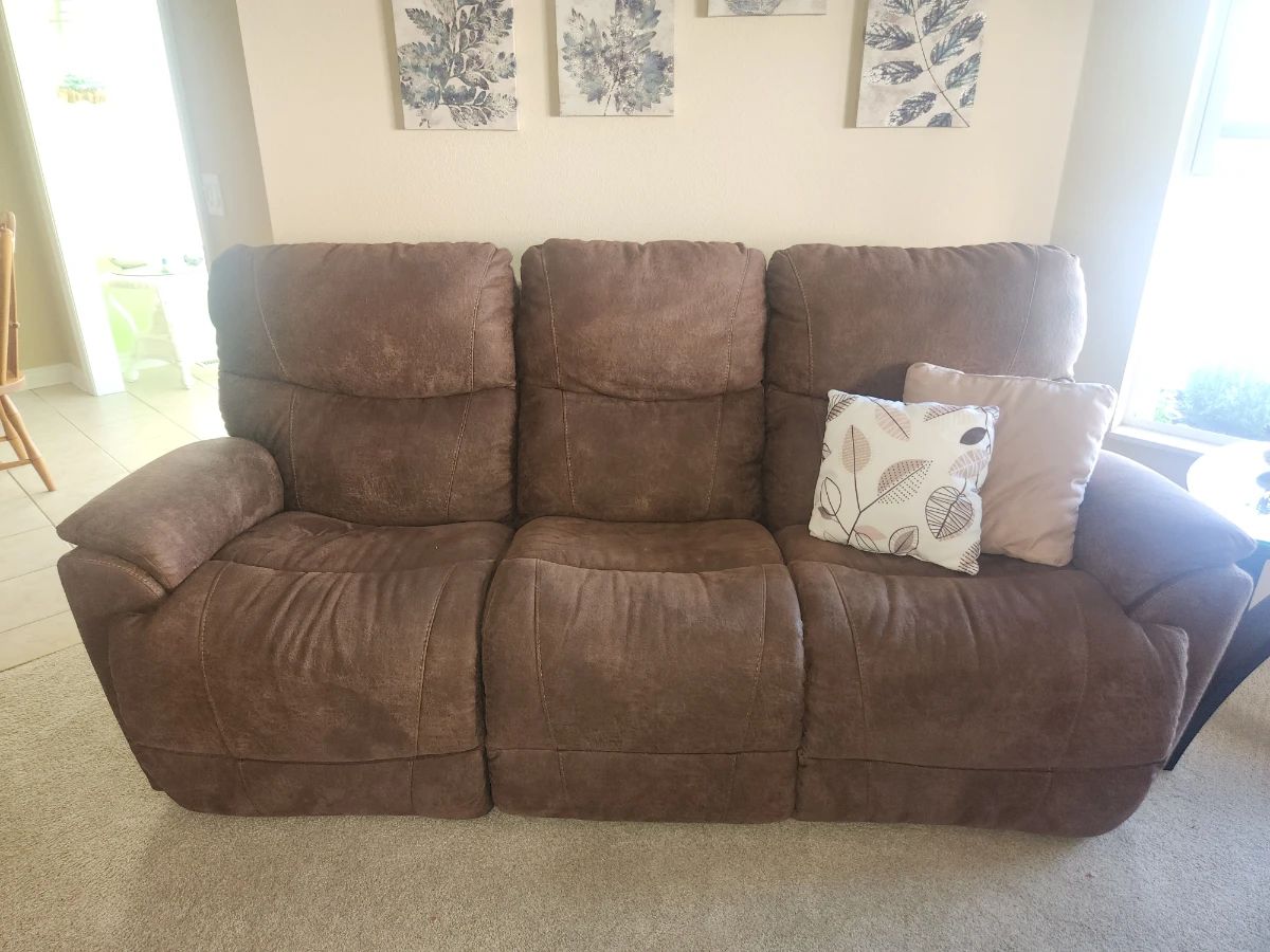La-Z-Boy Trouper reclining sofa