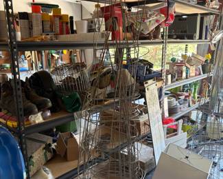 Garage items, tools, lawn care, gardening items