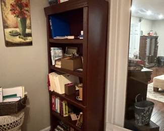 Bookcase, books