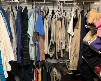 Men’s and women’s clothing