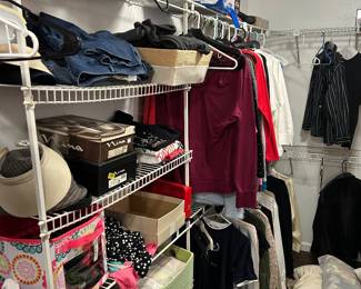 Women’s shoes, women’s clothes
