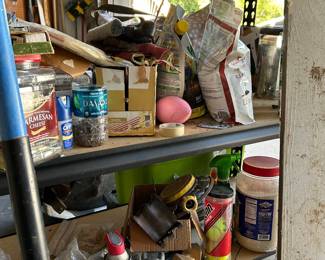 Lawn care items, garage items 