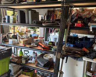 Tools and garage items