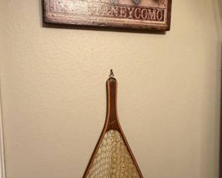 Lake decor, fishing decor
