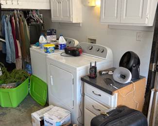 Washer and dryer
