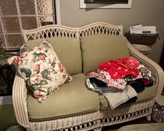 Wicker furniture