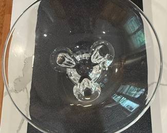 Steuben Crystal Floret Bowl #8059 by Donald Pollard