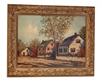 F.H. McKay Oil on Canvas Landscape Painting