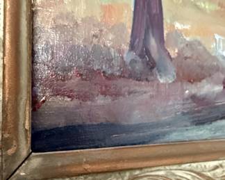 Landscape Oil Painting by R.M. Lokens