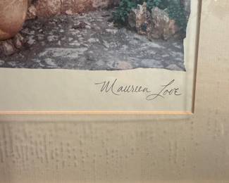 Maureen Love "Eze" Framed Art Print