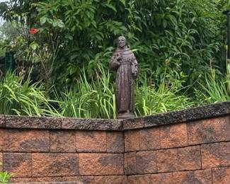 Saint Anthony of Padua Statue with Child