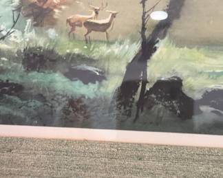 Tyrus Wong "Enchanted Cove" Lithograph Print