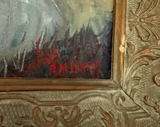 Landscape Oil Painting by R.M. Lokens