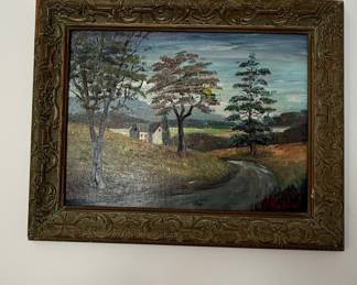 Landscape Oil Painting by R.M. Lokens