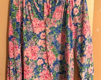 Lilly Pulitzer silk top