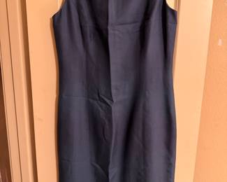Ann Taylor navy blue sheath dress