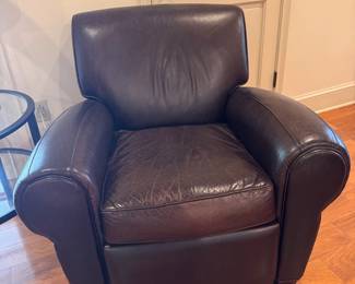Pottery Barn Leather Chair -Purchased 2002