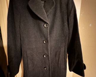 Black Gallery wool pea coat